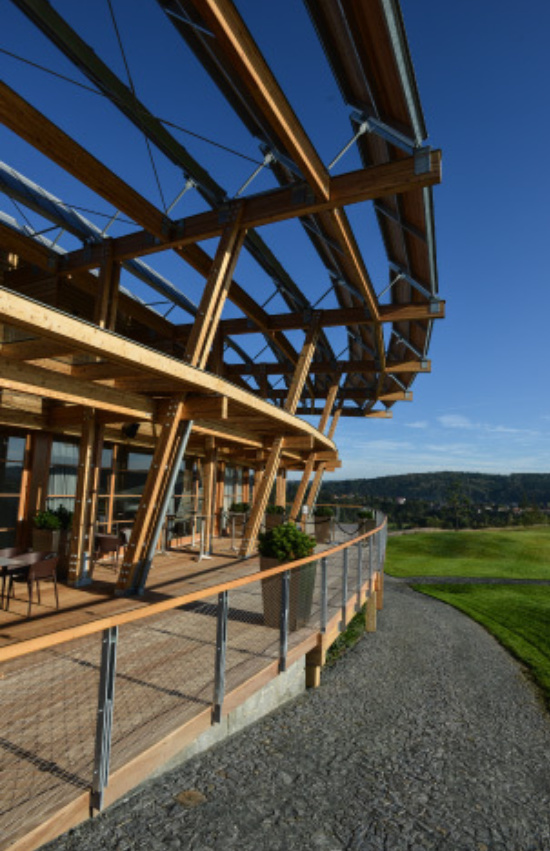 Clubhouse panorama  - panoramagolf.cz